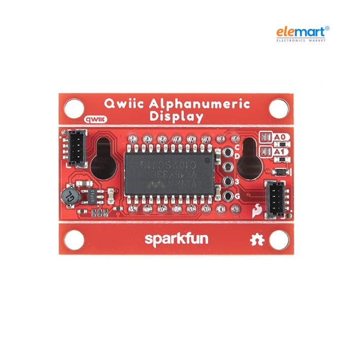 SparkFun COM-18566 Qwiic Alphanumeric Display – Green