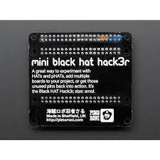 PIMORONI Mini Black HAT Hack3r – Solder Yourself Kit for Raspberry Pi