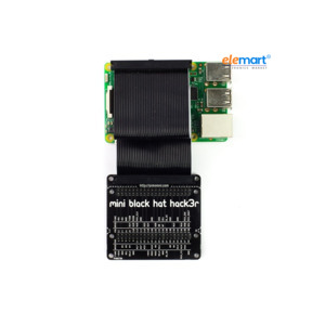 PIMORONI Mini Black HAT Hack3r – Solder Yourself Kit for Raspberry Pi