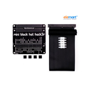 PIMORONI Mini Black HAT Hack3r – Solder Yourself Kit for Raspberry Pi