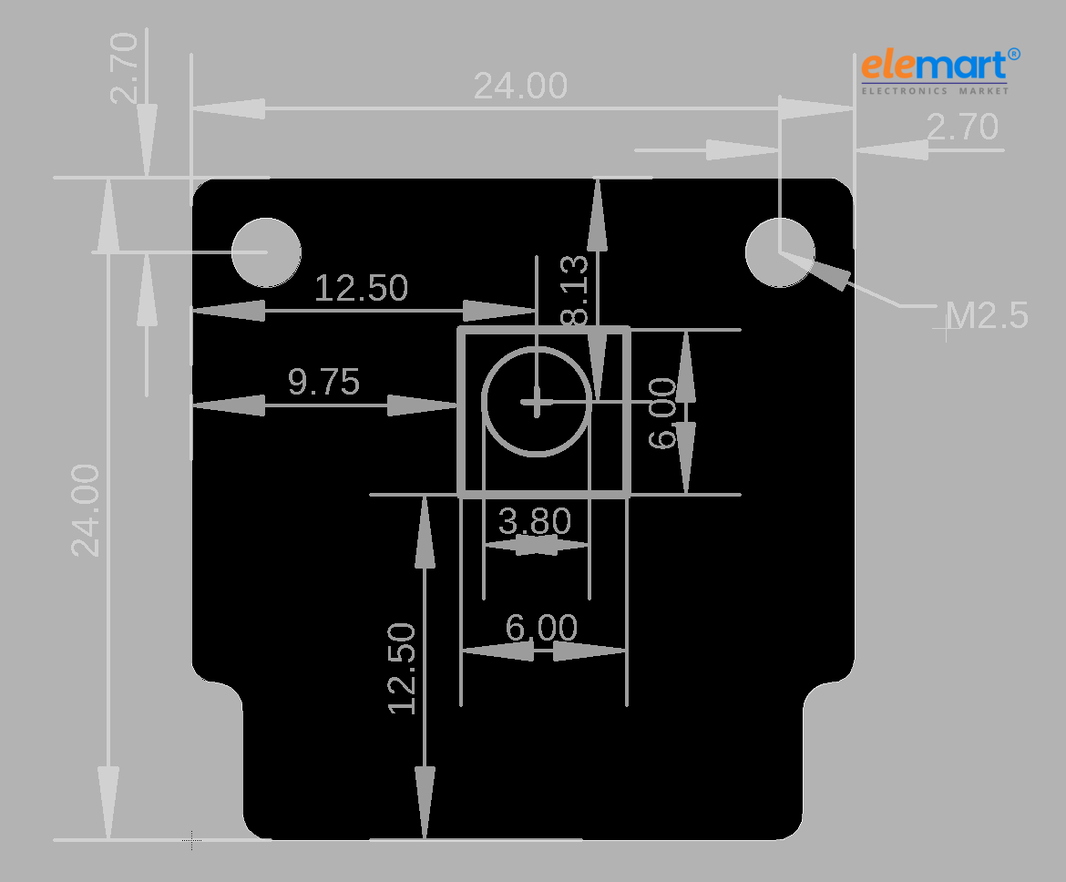 PIMORONI PAA5100JE Near Optical Flow SPI Breakout