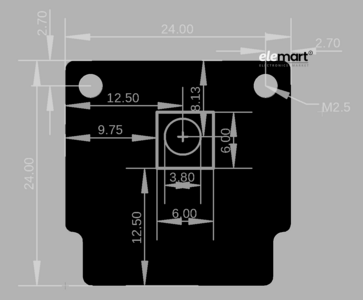 PIMORONI PAA5100JE Near Optical Flow SPI Breakout
