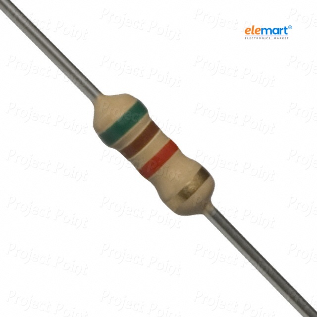 MCCFR0W8J0102A20-MULTICOMP PRO-CARBON FILM RESISTOR, 1KOHM, 125mW, 5%