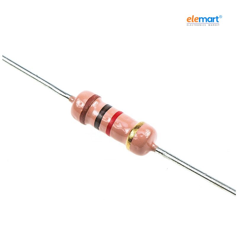 MCCFR0W8J0102A20-MULTICOMP PRO-CARBON FILM RESISTOR, 1KOHM, 125mW, 5%