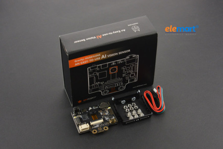 DFRobot Gravity HUSKYLENS – An Easy-to-use AI Machine Vision Sensor