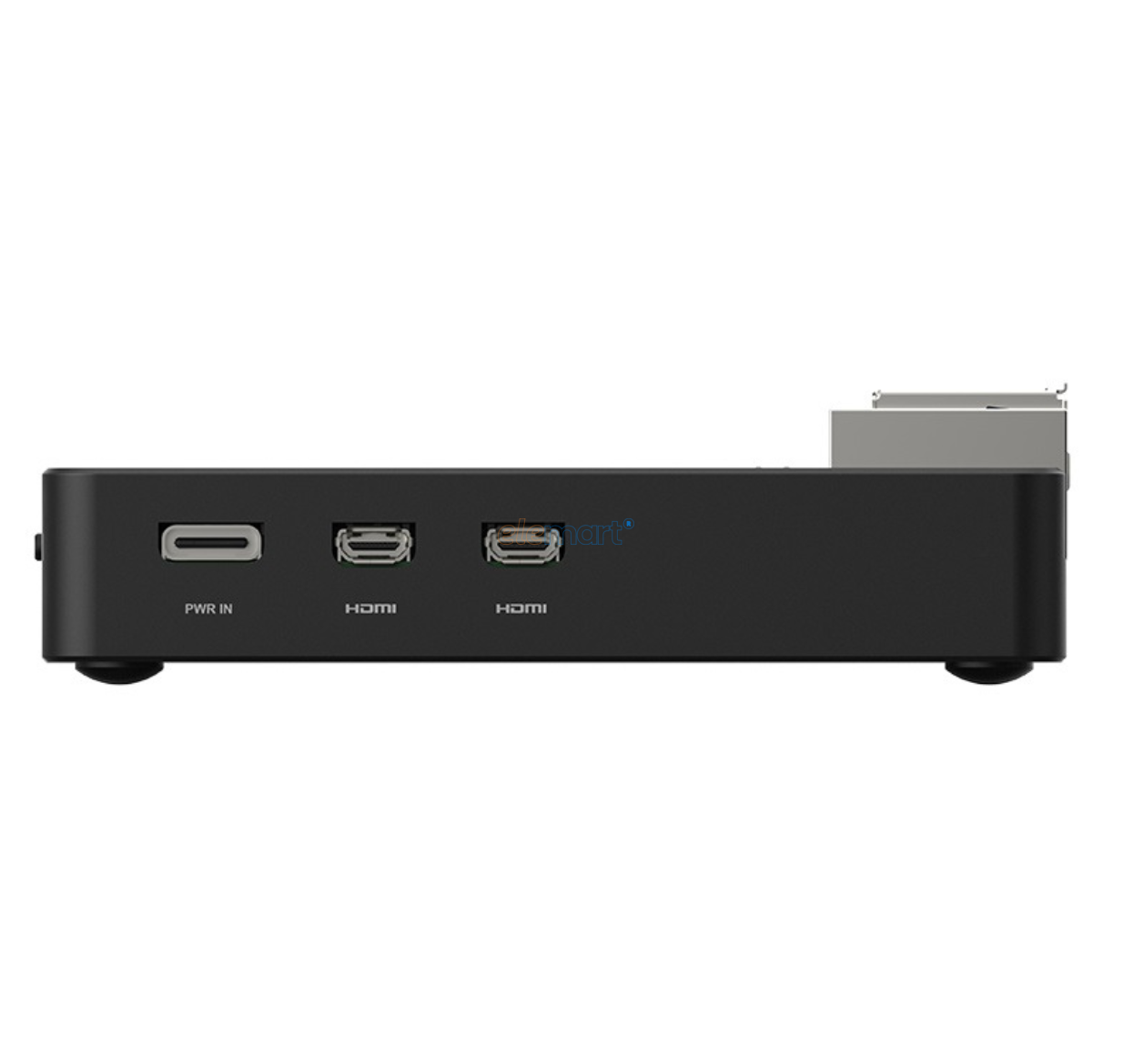 EDATEC Raspberry Pi 5 Passive Cooling CNC Box Black