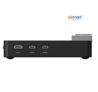 EDATEC Raspberry Pi 5 Passive Cooling CNC Box Black