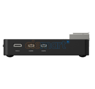 EDATEC Raspberry Pi 5 Passive Cooling CNC Box Black