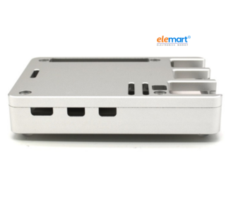 EDATEC Raspberry Pi5 Passive Cooling CNC Box, silver
