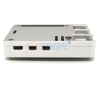 EDATEC Raspberry Pi5 Passive Cooling CNC Box, silver