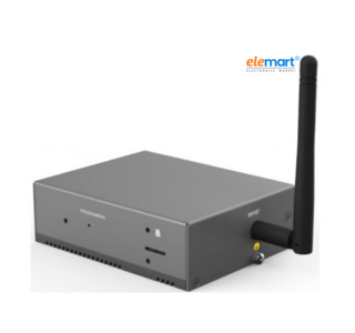 EDATEC ED-IPC2010-1208 Computer for industrial application scenarios based on Raspberry Pi CM4 CM4102008, 2 GB RAM & 8 GB eMMC with wireless