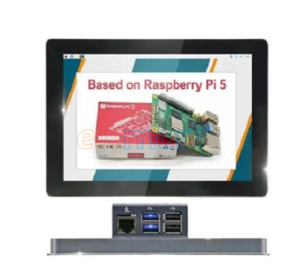 EDATEC 10.1″ 1280*800 HMI Touch Display Panel for Raspberry Pi 5 with 32 GB SD Card