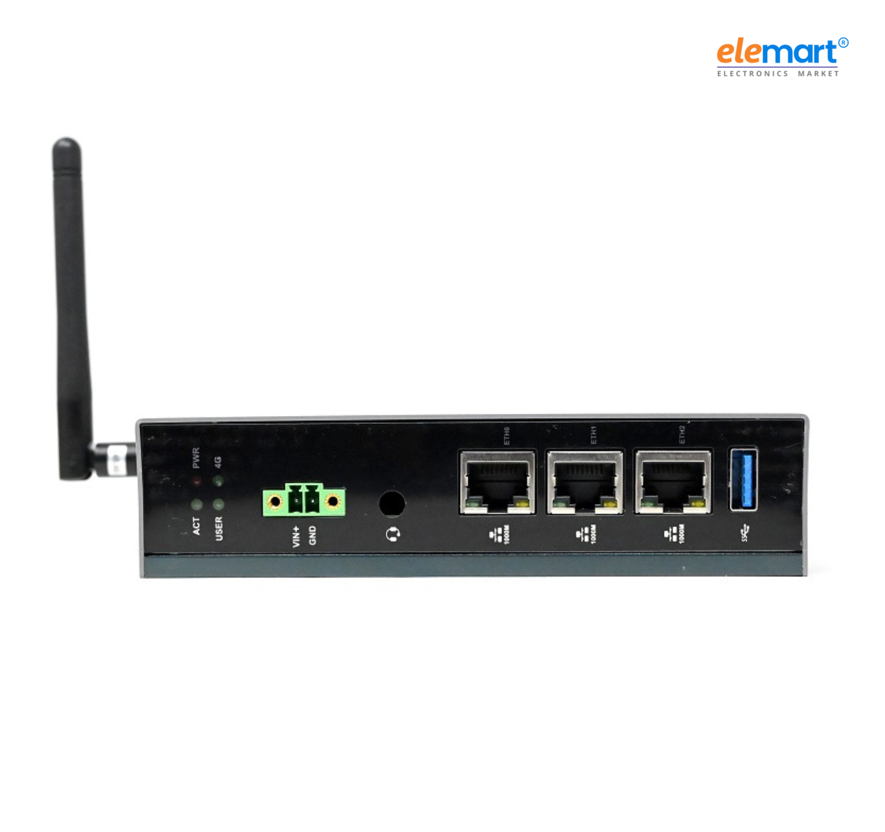 EDATEC ED-IPC2210-1208-S Industrial Computer Based on Raspberry Pi CM4 CM4102008 2GB DDR and 8GB eMMC with Wi-Fi & Bluetooth