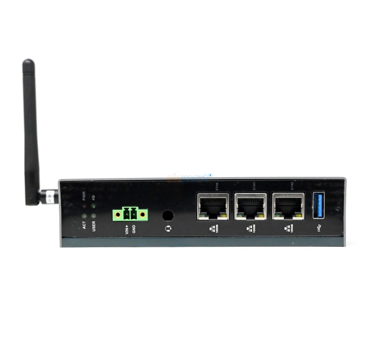 EDATEC ED-IPC2210-1208-S Industrial Computer Based on Raspberry Pi CM4 CM4102008 2GB DDR and 8GB eMMC with Wi-Fi & Bluetooth