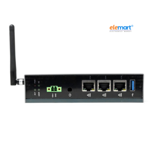 EDATEC ED-IPC2210-1208-S Industrial Computer Based on Raspberry Pi CM4 CM4102008 2GB DDR and 8GB eMMC with Wi-Fi & Bluetooth