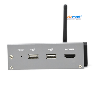 EDATEC ED-IPC2210-1208-S Industrial Computer Based on Raspberry Pi CM4 CM4102008 2GB DDR and 8GB eMMC with Wi-Fi & Bluetooth