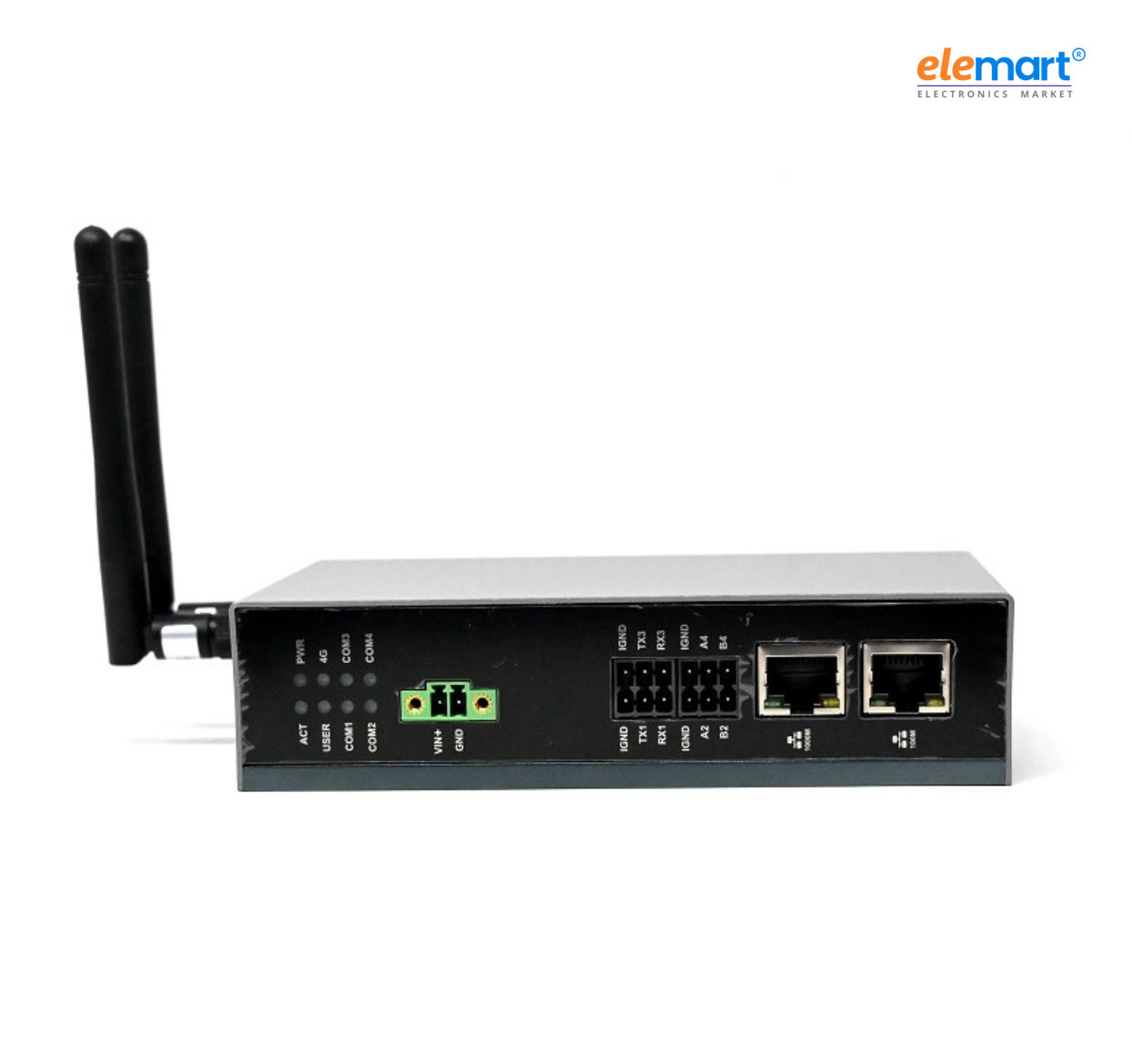 EDATEC ED-IPC2110-12084IN-S Industrial Computer Based on Raspberry Pi CM4 CM4102008, 2GB DDR, 8GB eMMC with Wi-Fi & Bluetooth (Indian version)