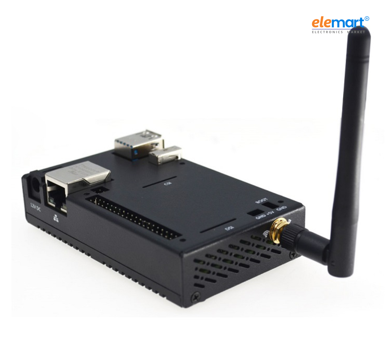 EDATEC ED-CM4NANO10-1208-C Baseboard with WIFI, Antenna, Metal Case, 2GB RAM and 8GB EMMC