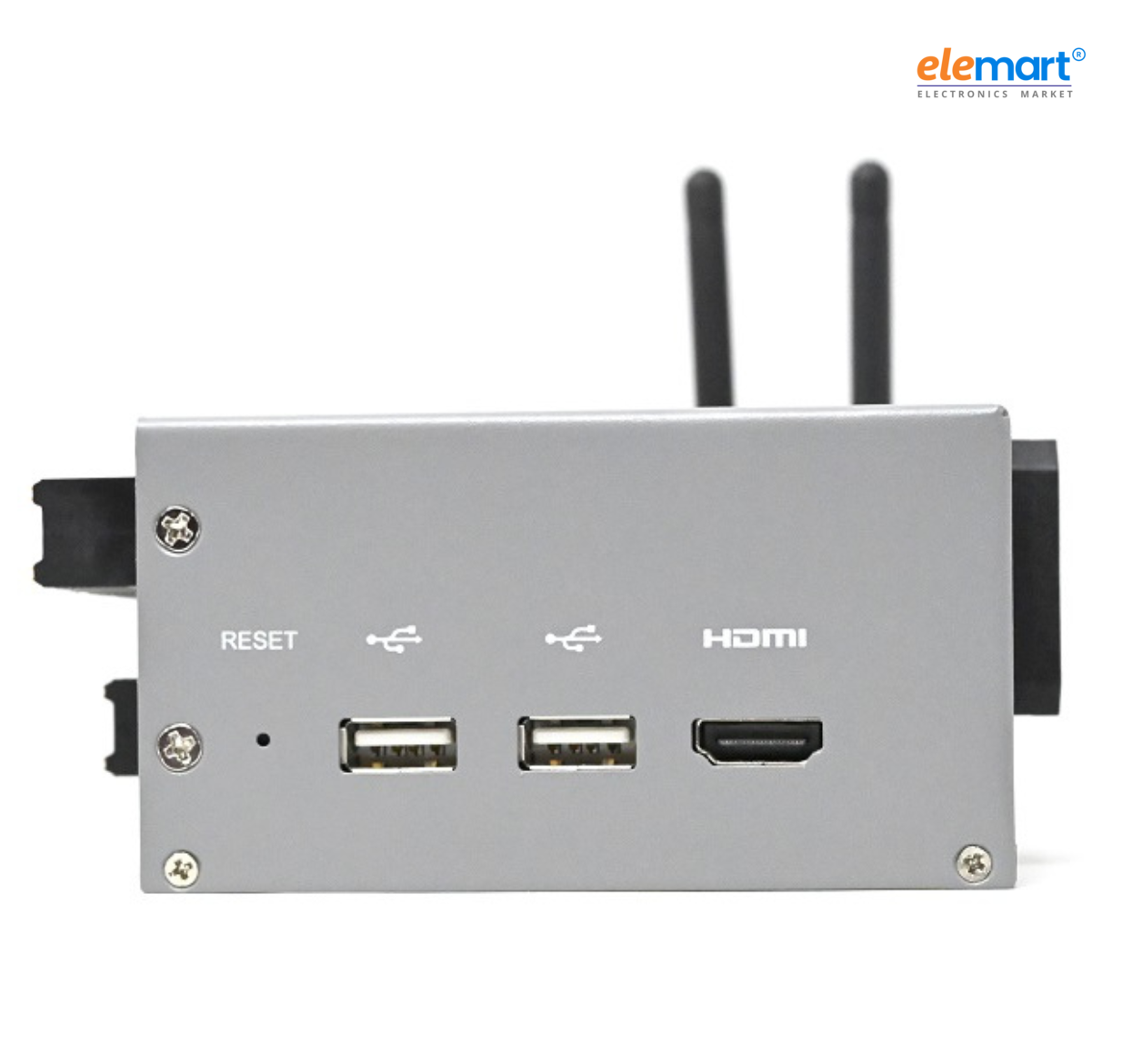EDATEC ED-IPC2630-12084IN-S Industrial Computer Based on Raspberry Pi CM4 CM4102008, 2GB DDR, 8GB eMMC with Wi-Fi & Bluetooth