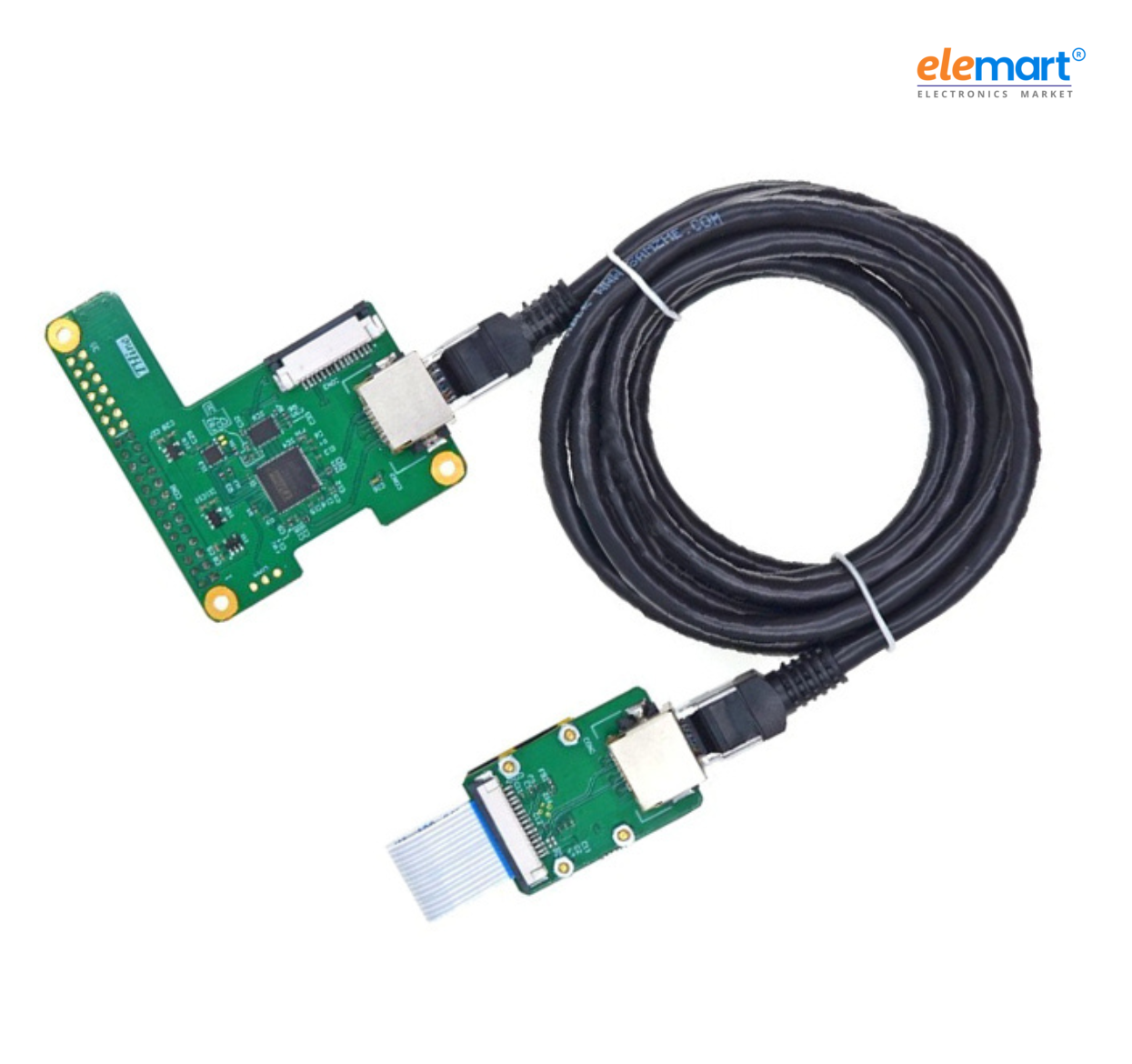 EDATEC MIPI Camera Extension Kit with Transmit Board, Receiving Board, 2 meters CAT5 Cable