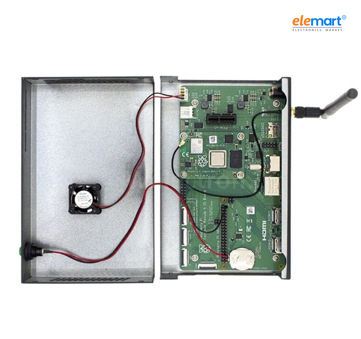 EDATEC CM4 IO Case for Raspberry Pi Compute Module 4