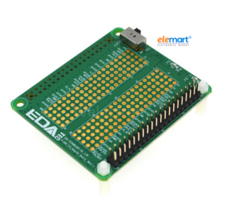 EDATEC 40pin I/O Protector for Pi400, Rainbow Cable