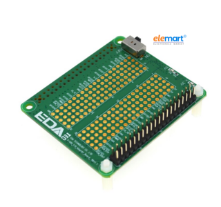 EDATEC 40pin I/O Protector for Pi400, Grey Cable