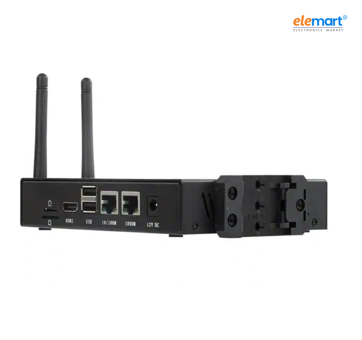 EDATEC ED-CM4IND10-1232-4C baseboard with WIFI Antenna 4G Module Metal Case 2GB RAM and 32GB EMMC