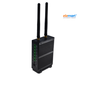 EDATEC ED-CM4SEN baseboard with WIFI Antenna 4G Module Metal Case 1GB RAM and 8GB EMMC