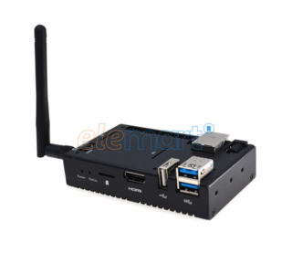 EDATEC CM4NANO baseboard withCM4108008 WIFI antenna, metal case 8GB RAM and 8GB EMMC
