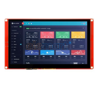 ELECROW ESP32 display 7.0 Inch HMI Display 800×480 RGB TFT LCD Touch Screen Compatible with Arduino/LVGL/PlatformIO/ Micropython Without Acrylic Case