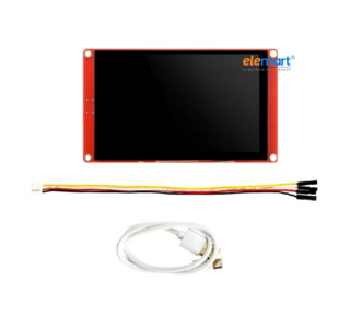 ELECROW ESP32 display-5.0 Inch HMI Display 800×480 RGB TFT LCD Touch Screen Compatible with Arduino/LVGL/PlatformIO/ Micropython Without Acrylic Case