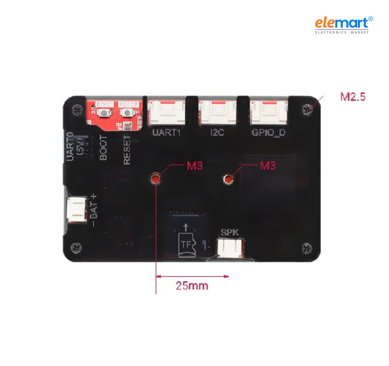 ELECROW ESP32 display-2.8 Inch HMI 240×320 Display SPI TFT LCD Touch Screen Compatible with Arduino/LVGL/Esphome- Homeassistant/PlatformIO /Micropython Without Acrylic Case