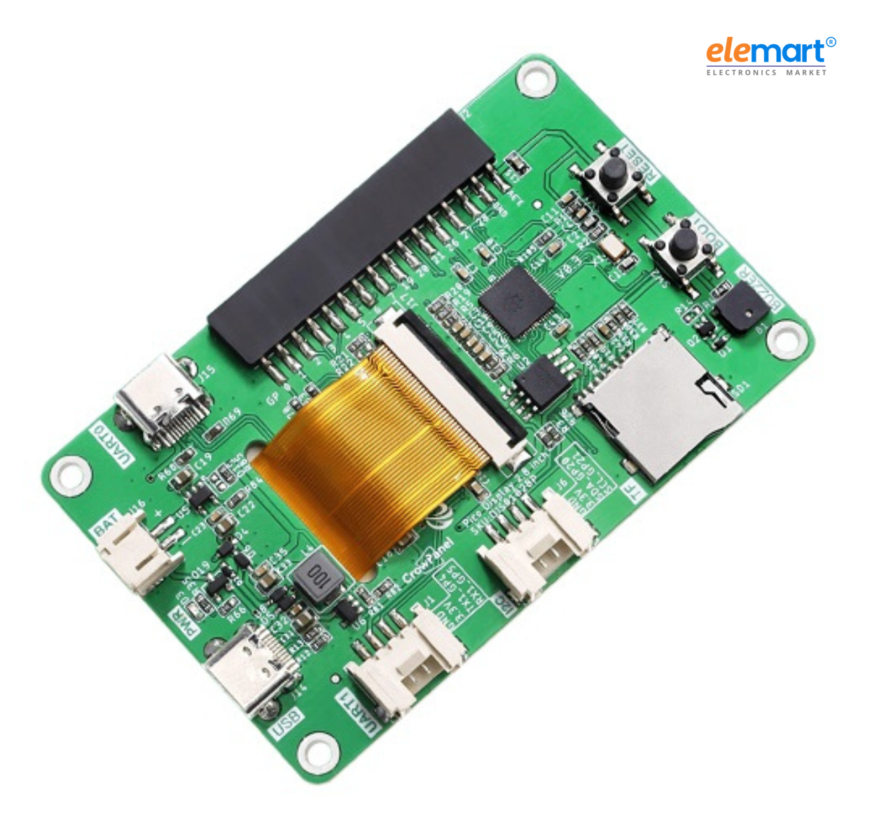ELECROW CrowPanel Pico Display-2.8 inch 320*240 Module TFT LCD Touchscreen with RP2040 Support C/C++/MicroPython/LVGL