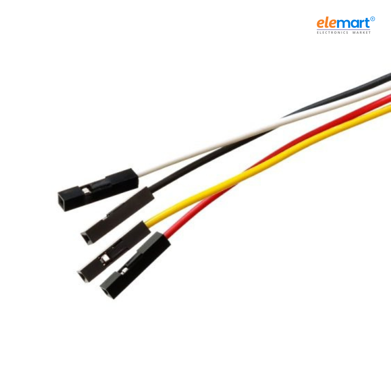 Elecrow Crowtail- 4 Pin Crowtail to Female Splittable Jumper Wire(5 pcs)