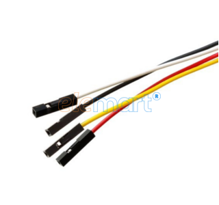 Elecrow Crowtail- 4 Pin Crowtail to Female Splittable Jumper Wire(5 pcs)
