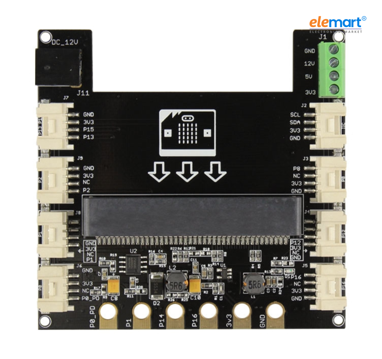 ELECROW Crowtail-Base Shield for Microbit-V2.2/V1.2