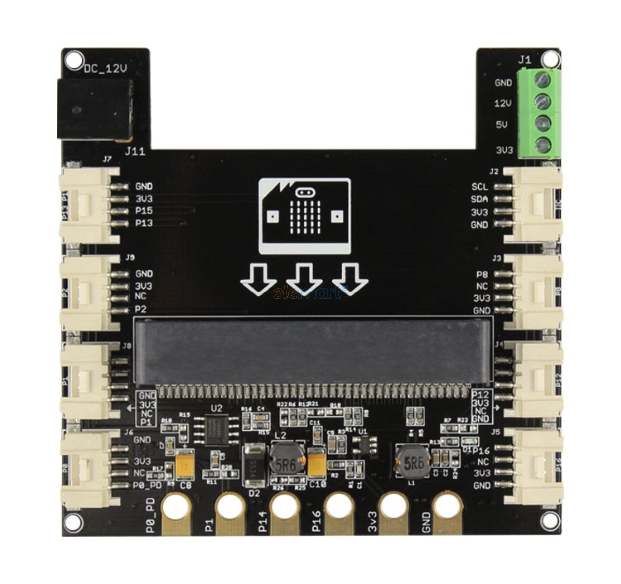 ELECROW Crowtail-Base Shield for Microbit-V2.2/V1.2