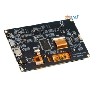 ELECROW 5.0 Inch Display for Raspberry Pi Compatible with Jetson Nano, Beaglebone