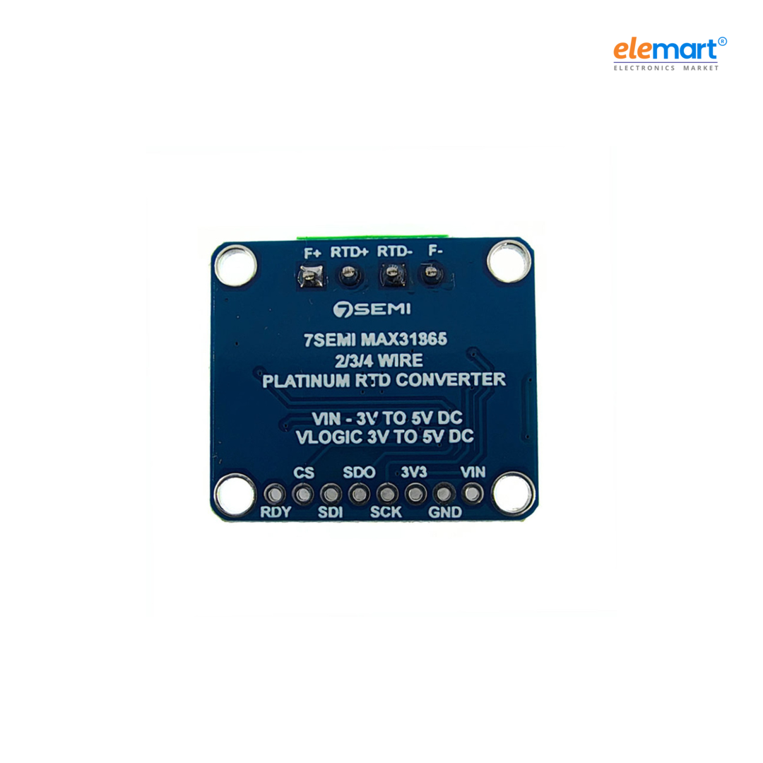 7Semi PT100 RTD 2-Wire Temperature Sensor Amplifier Breakout Board - MAX31865