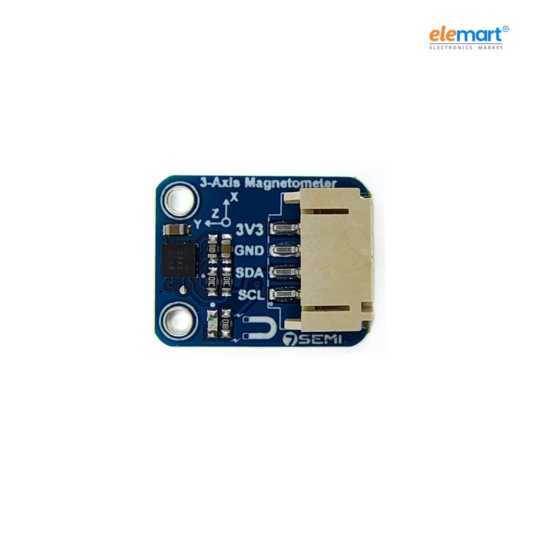 7Semi MMC5983MA mini Magnetometer Breakout, 3-axis Magnetic Sensor