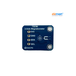 7Semi MMC5983MA mini Magnetometer Breakout, 3-axis Magnetic Sensor
