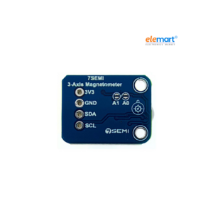 7Semi MLX90393 Tri-axis Micropower Magnetometer Breakout