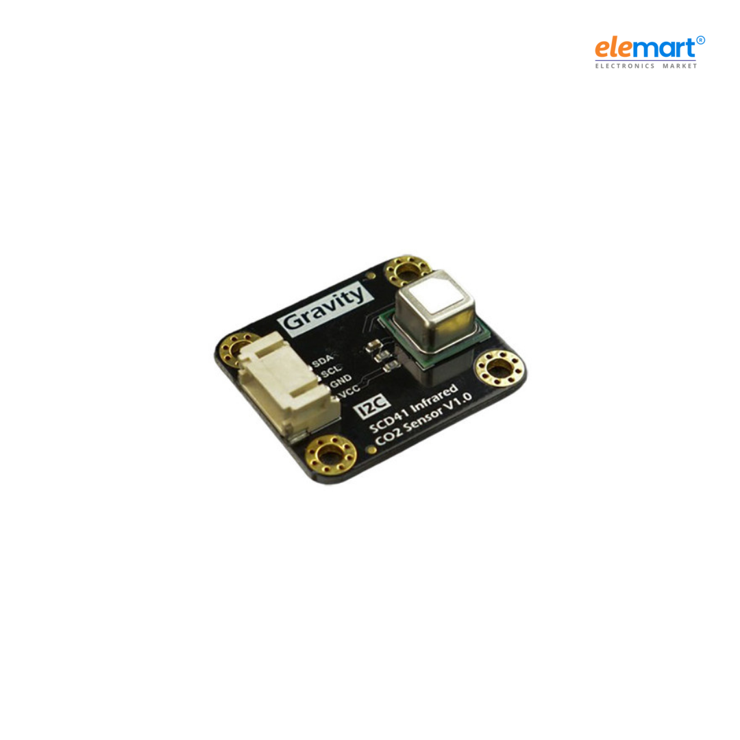 Gravity: I2C SCD41 Infrared CO2 Sensor (400 - 5000 ppm)