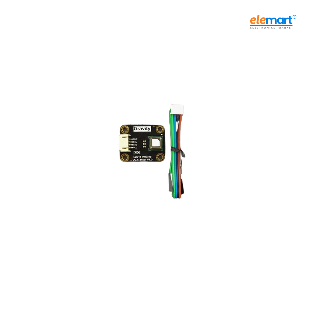 Gravity: I2C SCD41 Infrared CO2 Sensor (400 - 5000 ppm)