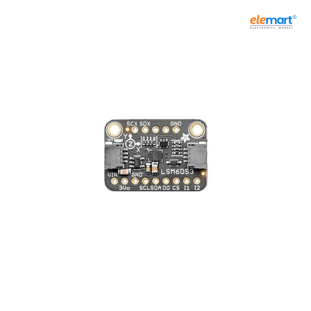 Adafruit LSM6DS3TR-C 6-DoF Accelerometer + Gyro IMU - STEMMA QT / Qwiic
