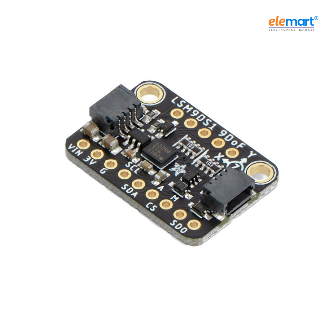 Adafruit LSM9DS1 Accelerometer + Gyro + Magnetometer 9-DOF Breakout - STEMMA QT / Qwiic