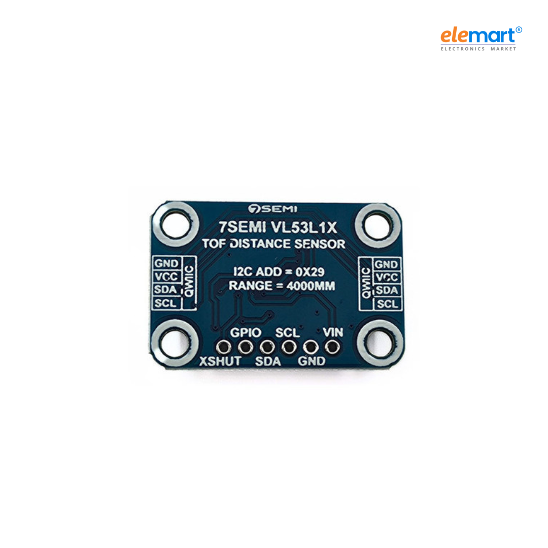 7Semi VL53L1X ToF Distance Sensor Breakout - 4 Meter