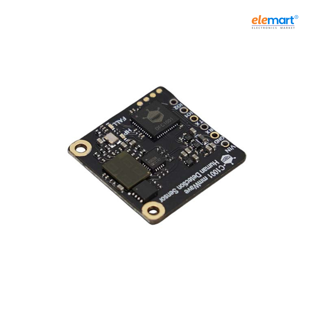 C1001 60GHz mmWave Indoor Fall Detection Sensor for Arduino / ESP32 / micro:bit (11 Meters)