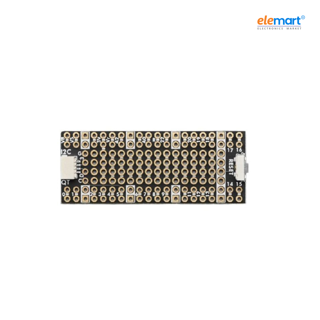 Adafruit PiCowbell Proto for Pico – Reset Button & STEMMA QT